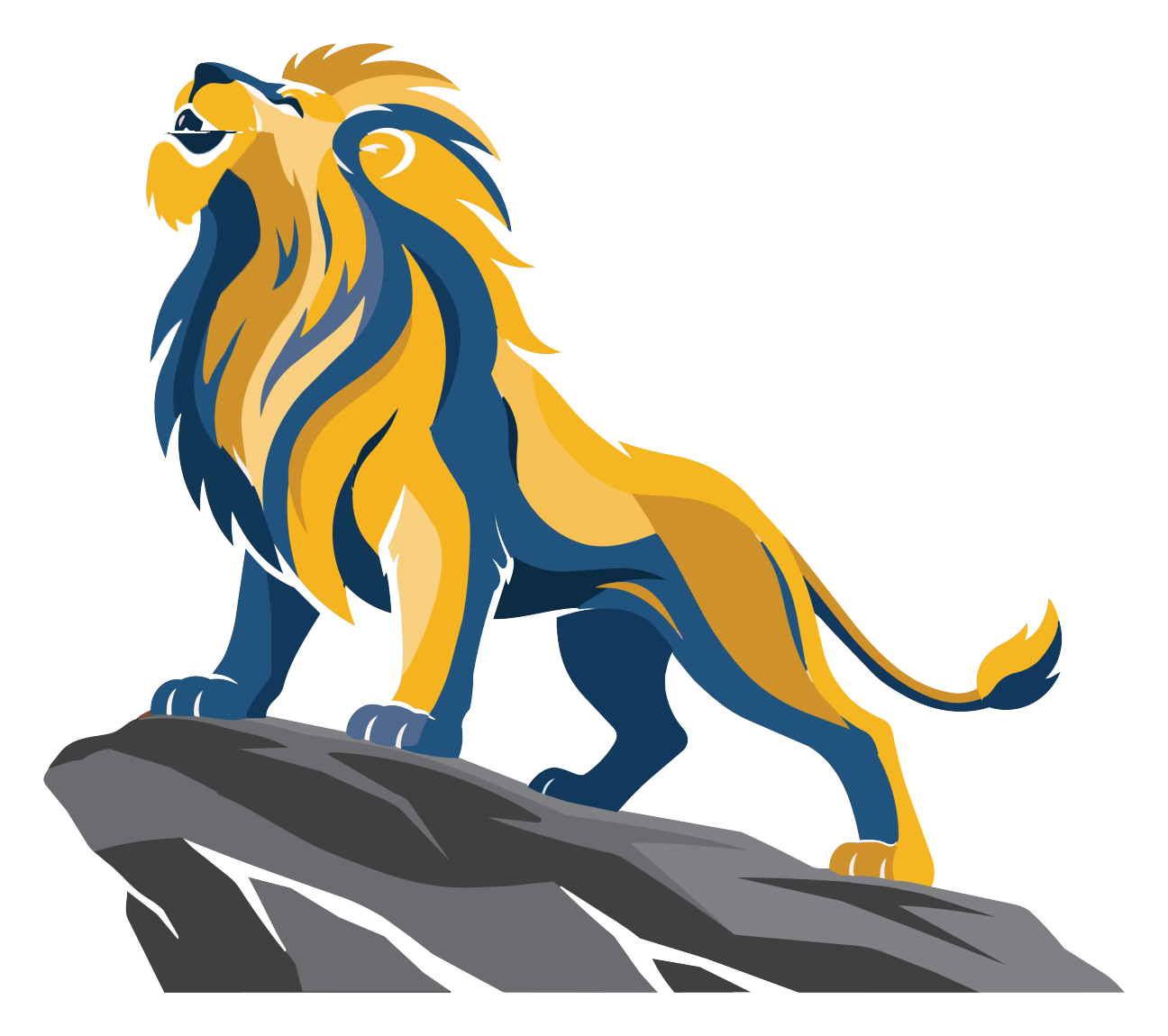 The Indie Author Insider's original illustrated lion